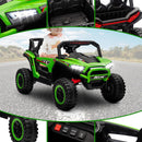 24V Green Electric Kids Ride-On UTV Car 4-Wheeler Off-Road with Remote Control Magic Cars 1
