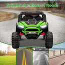 24V Green Electric Kids Ride-On UTV Car 4-Wheeler Off-Road with Remote Control Magic Cars 5