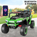 24V Green Electric Kids Ride-On UTV Car 4-Wheeler Off-Road with Remote Control Magic Cars Variant 0