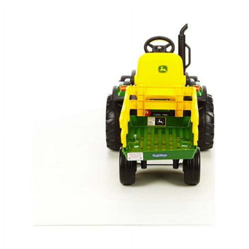 12-Volt Ride-On Tractor for Kids Ages 3-7 with Adjustable Seat and 85 lbs Weight Capacity Magic Cars 4