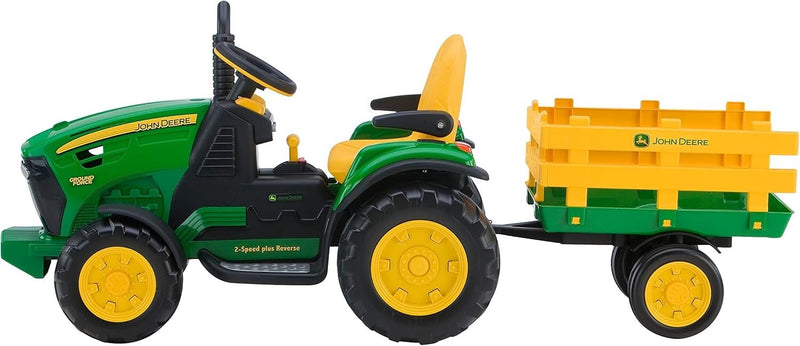 12-Volt Ride-On Tractor with Adjustable Seat for Kids Ages 3-7, Supports up to 85 lbs Magic Cars 8