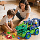 22 Piece Toddler T-rex Dinosaur Truck Playset for Boys Ages 3-7 Magic Cars 6