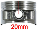 GY6 Piston Set - image 2