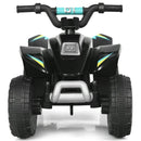 6V Black Electric Quad ATV Ride-On for Kids Magic Cars 4