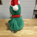 Festive Plush Dinosaur with Santa Hat and Red Scarf Magic Cars 4