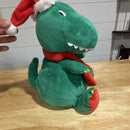 Festive Plush Dinosaur with Santa Hat and Red Scarf Magic Cars 5