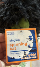 Dancing Musical Halloween Black Cat Stuffed Animal with Tags, Requires 3 Batteries Magic Cars 3