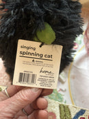 Dancing Musical Halloween Black Cat Stuffed Animal with Tags, Requires 3 Batteries Magic Cars 4