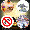 Assorted 24-Pack Halloween Pull Back Cars Featuring Ghosts, Pumpkins, Eyeballs, and Bats for Kids Magic Cars 4