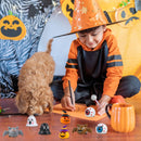 Assorted 24-Pack Halloween Pull Back Cars Featuring Ghosts, Pumpkins, Eyeballs, and Bats for Kids Magic Cars 6