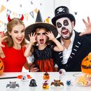 Assorted 24-Pack Halloween Pull Back Cars Featuring Ghosts, Pumpkins, Eyeballs, and Bats for Kids Magic Cars 7