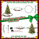 Illuminated Hanging Christmas Train Set with Lights, Sound, and Smoke Effects Magic Cars 5