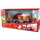 Hape Red Fire Truck with Siren and Sound Effects - For Ages 3 and Up Magic Cars 1
