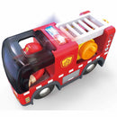 Hape Red Fire Truck with Siren and Sound Effects - For Ages 3 and Up Magic Cars 3