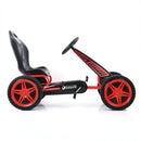 Hurricane Racing Go Kart with Low Profile Rubber Tires and Handbrake Design in Red Magic Cars 5
