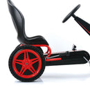Hurricane Racing Go Kart with Low Profile Rubber Tires and Handbrake Design in Red Magic Cars 8