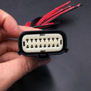 Headlight Wiring Harness Connector Plug Pigtail Compatible with Dodge Challenger Magic Cars 3
