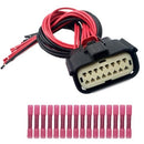 Headlight Wiring Harness Connector Plug Pigtail Compatible with Dodge Challenger Magic Cars 6