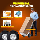 10-Inch Heavy-Duty Solid Rubber Replacement Tire for Dolly and Wheelbarrow Magic Cars 7