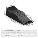 Heavy Duty Portable Tandem Wheel Change Ramp with Anti-Slip Design 20000 lbs Capacity Magic Cars 7