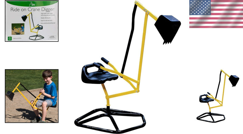 Sturdy Kids Excavator Toy with Swing Arm and Grabber Function – Ideal Birthday Gift Magic Cars 1