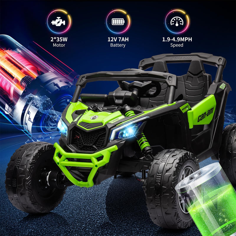 12V 7AH Electric Off-Road UTV Ride-On Car for Kids with Remote Control Magic Cars 25
