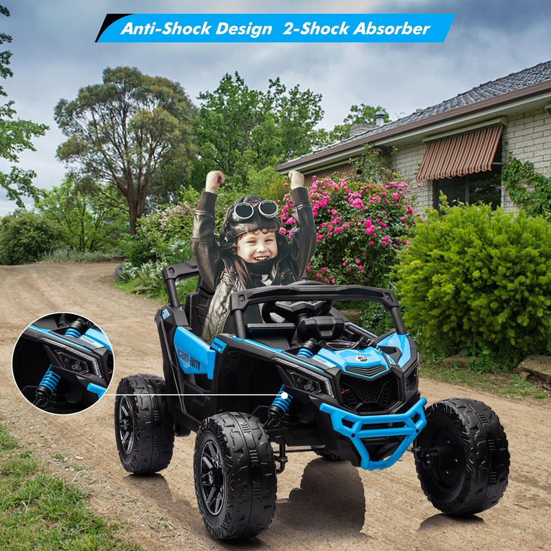 12V 4WD Electric Off-Road Kids Ride-On UTV with Remote Control Magic Cars 23