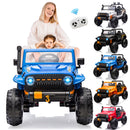24V Electric Kids Ride-On Truck Car with Remote Control 2-Seater Magic Cars 1