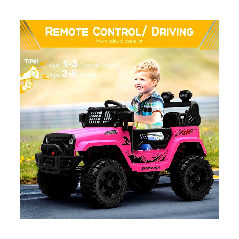 12V Kids Electric Ride-On Truck Car with Remote Control and Suspension System Magic Cars 3