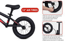 Toddler Balance Bike Carbon Steel Frame for Boys and Girls Ages 1-5 Years Magic Cars 10