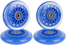 Premium Blue Replacement Wheels for Ride-On Swing Twist Wiggle Cars Magic Cars 2