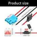 Premium 12AWG Fuse Wire Harness Connector Kit for Kids' Ride-On Toys Magic Cars 7