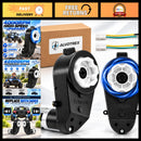 24V RS555 High-Speed Gearbox Motors for Power Wheels - 40000RPM, Set of 2 Magic Cars Variant 0