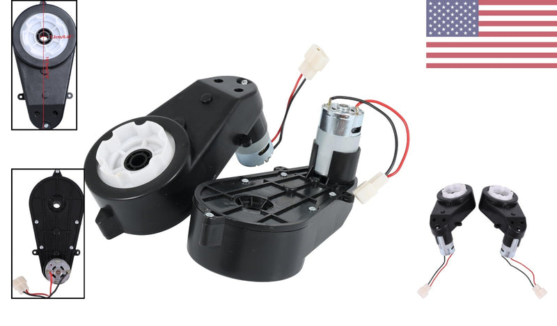 12V 550 Electric Motor Gearbox for Kids Ride-On Car High-Speed 40000RPM Magic Cars 1