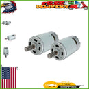 High-Speed RS550 Electric Motor Pair 35000RPM for Children's Ride-On Cars Magic Cars Variant 0