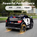 Electric 24V Police Ride-On Car for Kids with 400W Motor Magic Cars 3