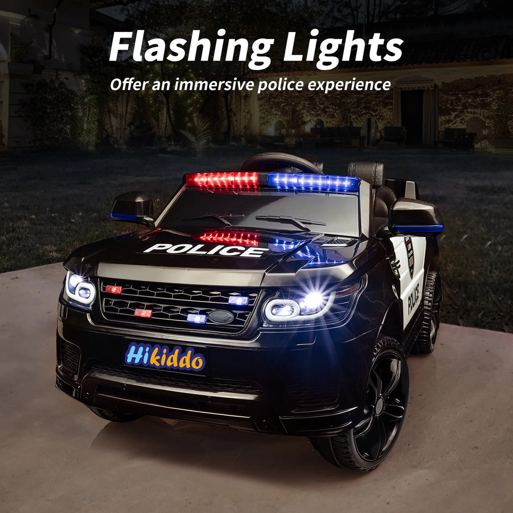 Electric 24V Police Ride-On Car for Kids with 400W Motor