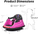 12V Electric Baby Bumper Car for Toddlers with Remote Control, Ages 1.5-5 Years Magic Cars 8