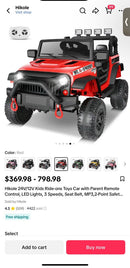 12V Battery-Powered Kids Ride-On Car with Remote Control for Boys and Girls Magic Cars 5