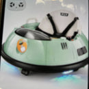 Hikole Green Remote-Controlled Electric Bumper Car for Kids Magic Cars Variant 0