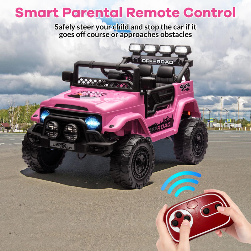12V Electric Ride-On Truck Car for Kids Ages 3 to 8 Years Magic Cars 2