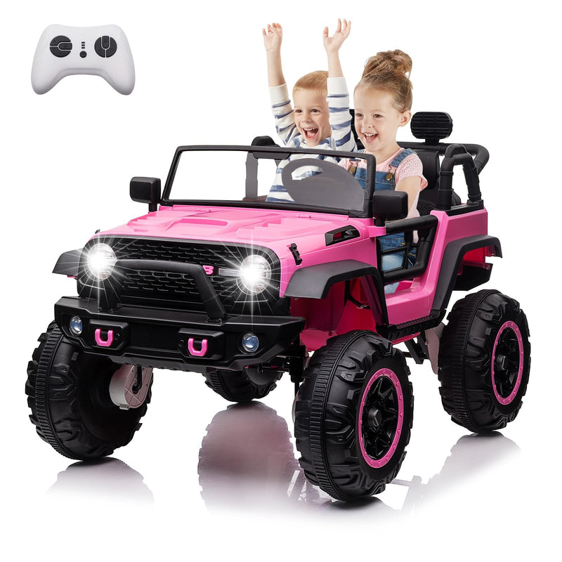 24V 2-Seater Kids Ride-On 4-Wheeler Truck with 5.5 MPH Speed Magic Cars 0