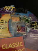 HIT CLIPS "Shout" Chip Tiger Electronics Retro NIB Toys R Us 3 Micro Music Collection Magic Cars 1