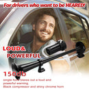 12V Powerful 150dB Single Trumpet Air Train Horn Kit with Compressor Magic Cars 3