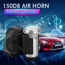 12V Electric Train Air Horn for Trucks, 150dB Loud Snail Horn with Durable Aluminum Alloy Design Magic Cars 1