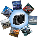 12V Electric Train Air Horn for Trucks, 150dB Loud Snail Horn with Durable Aluminum Alloy Design Magic Cars 6