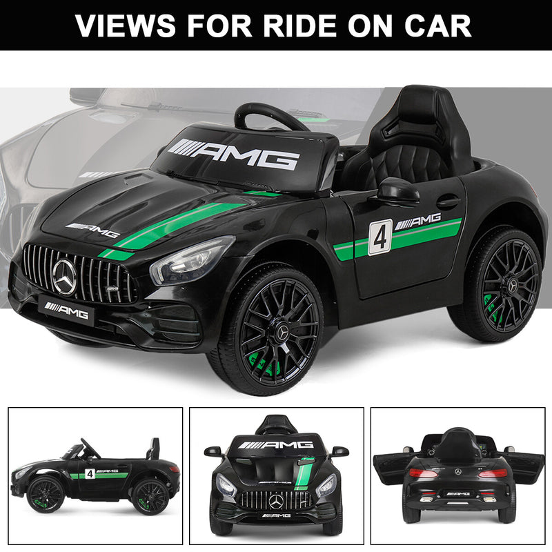 12V Electric Ride-On RC Truck for Kids with 2.4G Remote Control and LED Lights Magic Cars 11