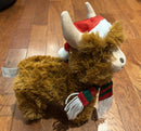 Highland Cow Animated Plush Toy - Christmas Singing & Dancing Delight Magic Cars 1