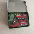 "Festive Tin Train Set with Battery-Powered Santa Claus Track" Magic Cars 1