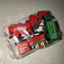 "Festive Tin Train Set with Battery-Powered Santa Claus Track" Magic Cars 3